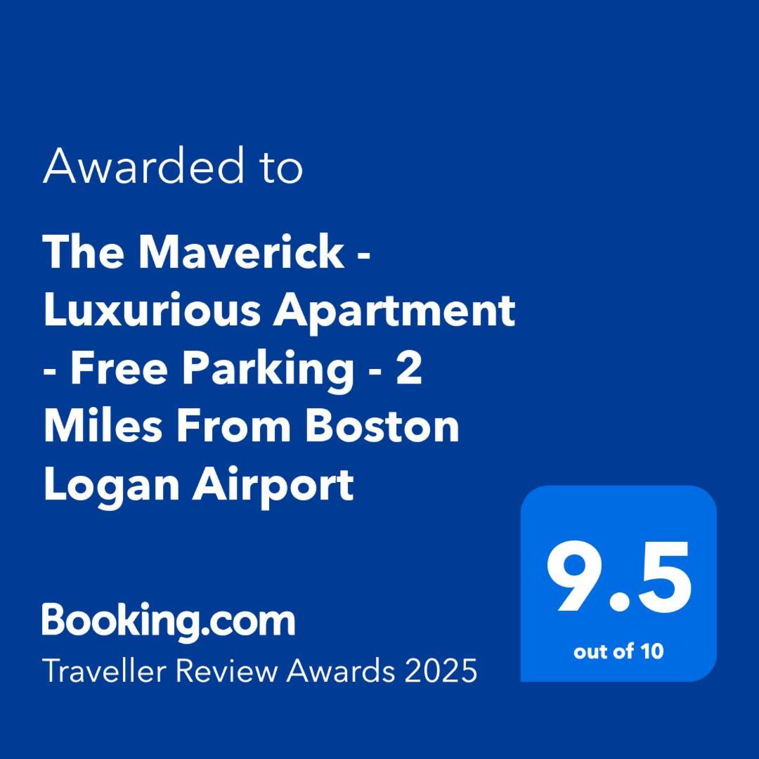 The Maverick - Luxurious Apartment - Free Parking - 2 Miles From Boston Logan Airport Chelsea Extérieur photo